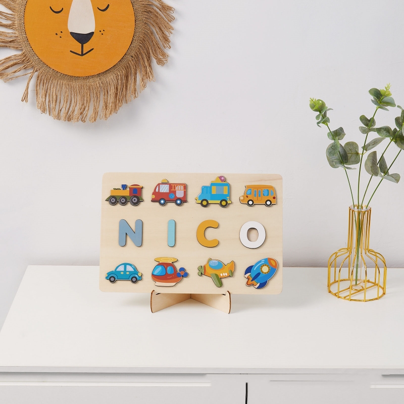 Montessori Personalised Wooden - огляд і ціна Kids Education Name