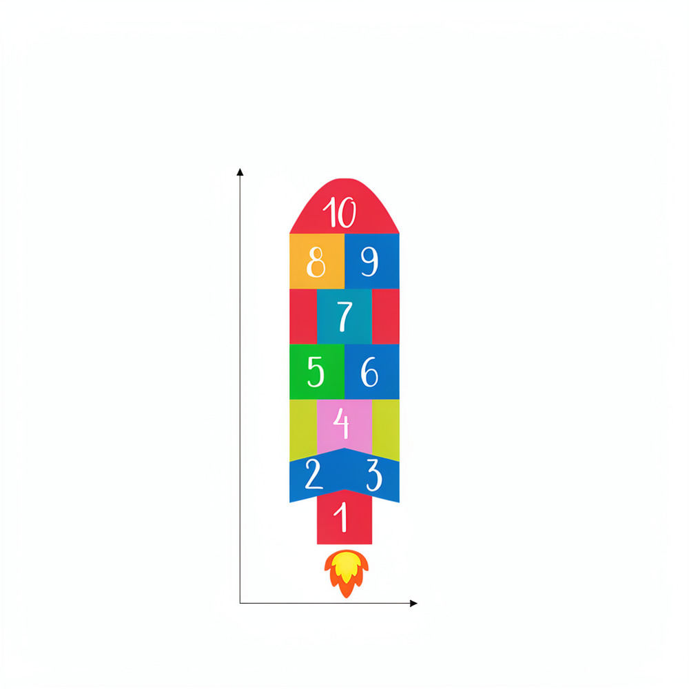 Educational Rocket Hopscotch W - огляд і ціна Kids Education Number
