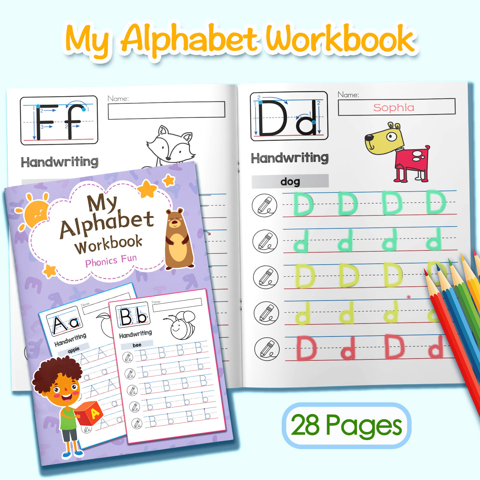 Kids Alphabet Words & Sentence - огляд і ціна Kids Education Activities