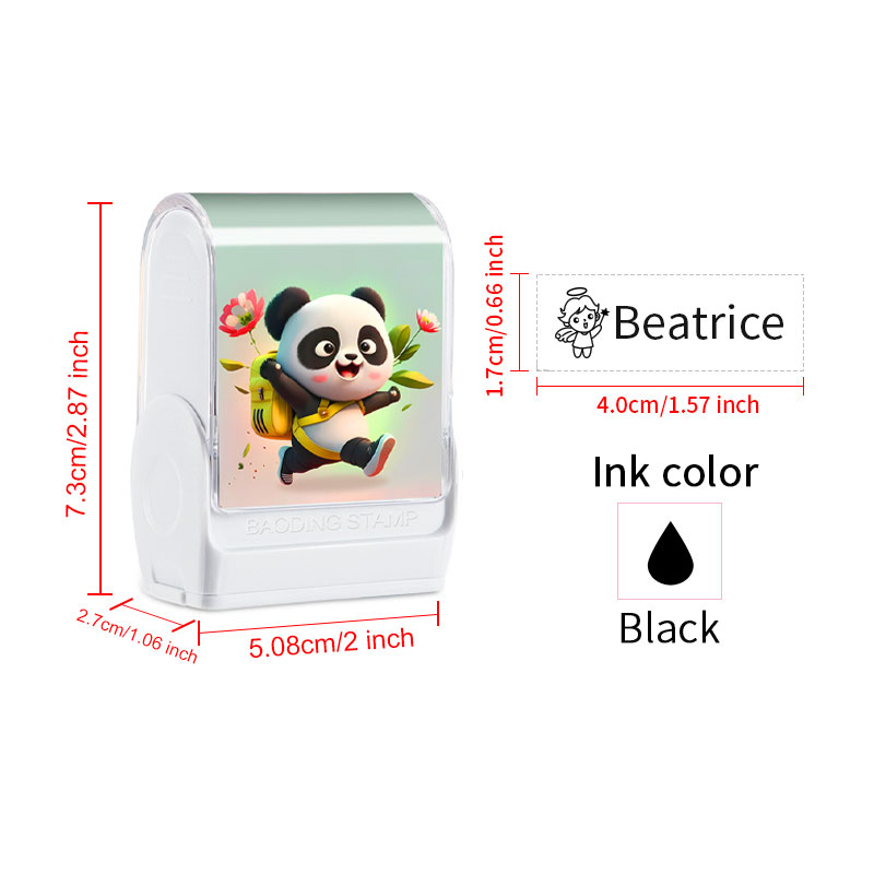 Customized Kids Engraved Stamp - огляд і ціна Kids Education Name
