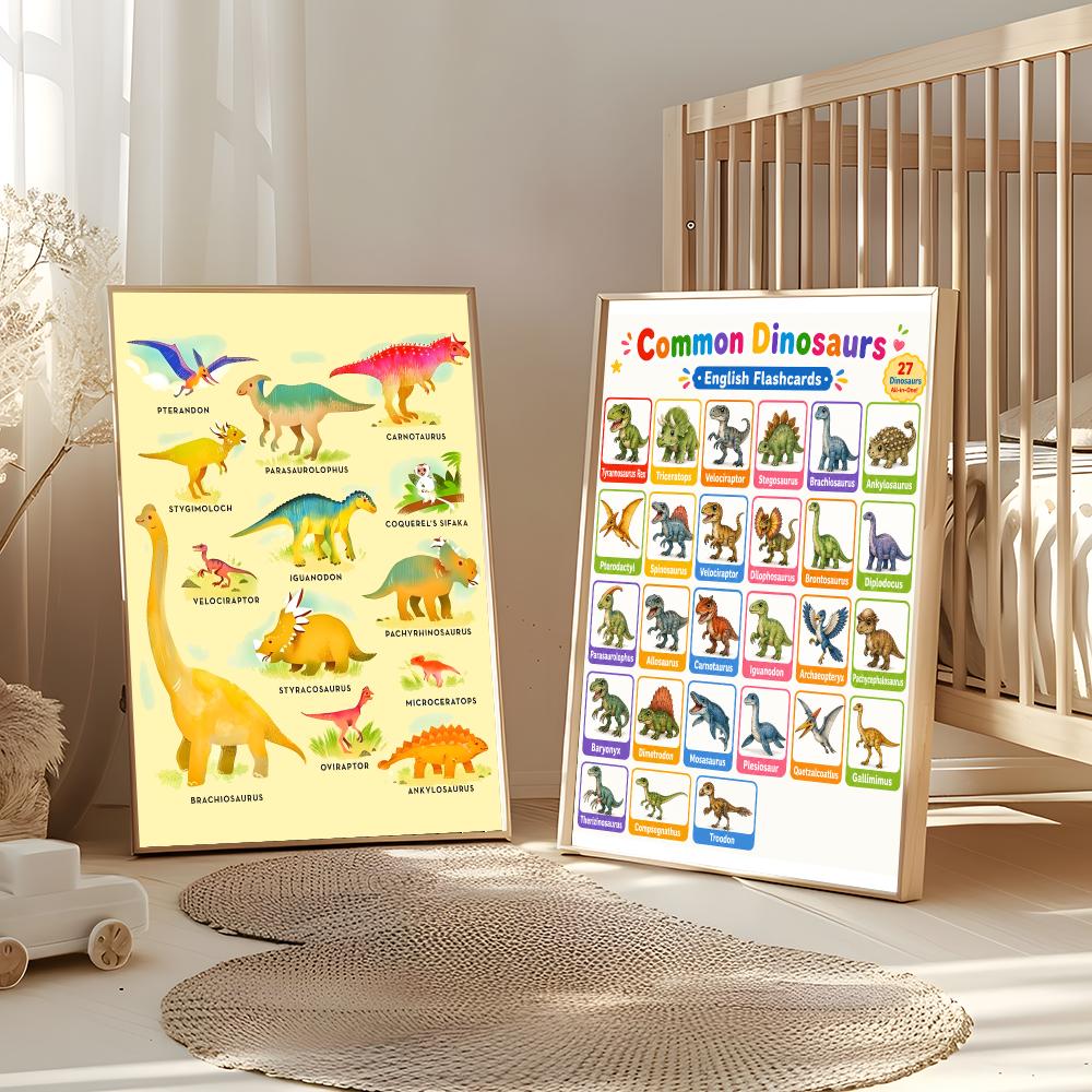 Art Dinosaur Names Chart Poste - огляд і ціна Kids Education Name